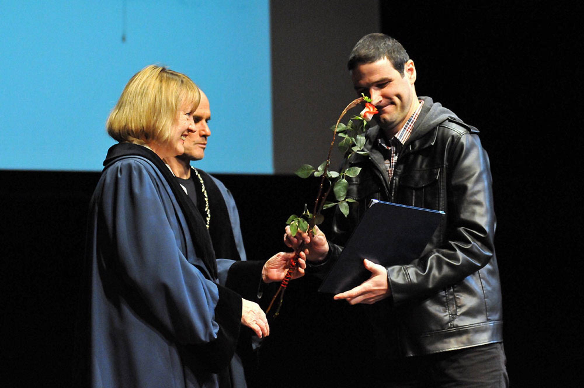 Recipient of the University of Primorska Fund for Educational Excellence Award, Bostjan Frelih, MSc
