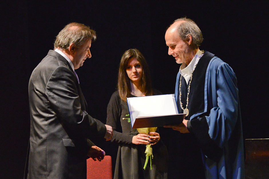 Prof. dr. Štefan Bojnec, Nagrada Sklada za pedagoško odličnost (11. Slavnostna akademija Univerze na Primorskem – Koper, 21. marec 2014)