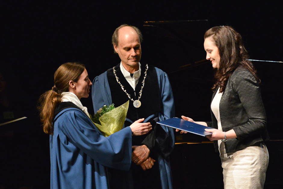 Olga Kaliada, Priznanje Univerze na Primorskem za študente Univerze na Primorskem (11. Slavnostna akademija Univerze na Primorskem – Koper, 21. marec 2014)
