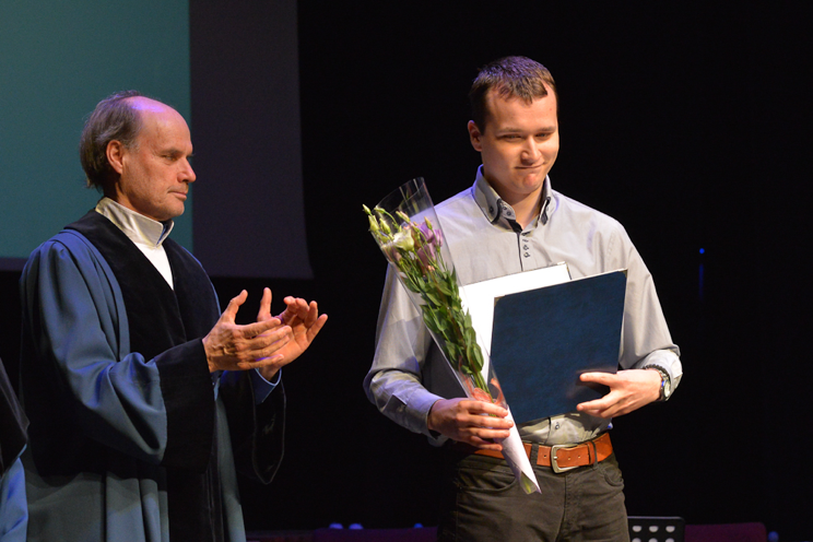 Marko Rajković, Priznanje za študente Univerze na Primorskem (13. Slavnostna akademija Univerze na Primorskem – Koper, 18. marec 2016)
