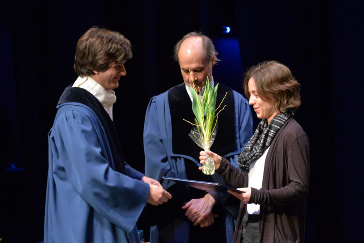 Doc.  dr. Andreja Kutnar, Priznanje Svečana listina mlademu visokošolskemu učitelju oziroma delavcu ali znanstvenemu delavcu oziroma raziskovalnemu sodelavcu UP (12. Slavnostna akademija Univerze na Primorskem – Koper, 20. marec 2015)