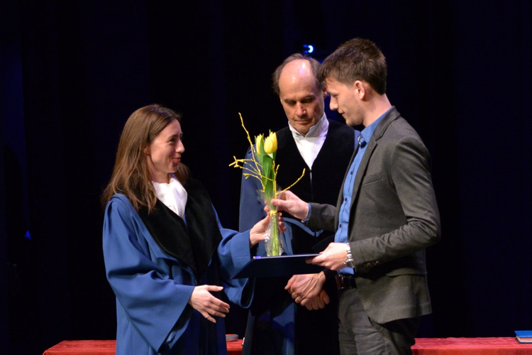 Aleksandar Tošić, Priznanje Univerze na Primorskem za študente Univerze na Primorskem (12. Slavnostna akademija Univerze na Primorskem – Koper, 20. marec 2015) 