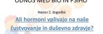 Vabilo na predavanje dr. Tine Tinkare Peternelj »Ali hormoni vplivajo na naše čustvovanje in duševno zdravje?«