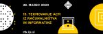 Uspešno srednješolsko tekmovanje ACM v znanju računalnšitva in informatike … na daljavo