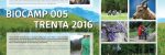 Vabilo na otvoritev razstave »Biocamp 005 Trenta 2016«
