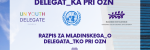 Razpis za mladinskega delegata pri OZN