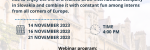 Spletni seminar o priložnostih za opravljanje Erasmus+ prakse na Slovaškem // Webinar on opportunities for Erasmus+ internship in Slovakia