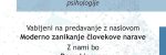 Vabilo na predavanje Deana Lipovaca, “Moderno zanikanje človekove narave”