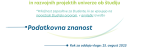 PILOTNA IZVEDBA MAGISTRSKEGA ŠTUDIJSKEGA PROGRAMA PODATKOVNA ZNANOST/// PILOT IMPLEMENTATION OF THE MASTER STUDY PROGRAMME DATA SCIENCE