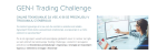 Vabilo na online GEN-I Trading Challenge