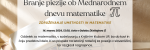 Branje piezije ob Mednarodnem dnevu matematike