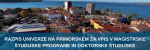 RAZPIS UNIVERZE NA PRIMORSKEM ZA VPIS V MAGISTRSKE ŠTUDIJSKE PROGRAME IN DOKTORSKE ŠTUDIJSKE PROGRAME V ŠTUDIJSKEM LETU 2023/2024
